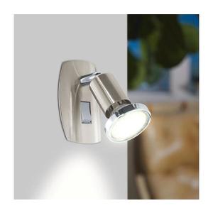 Eglo 902364 - Lampă LED pentru priză MINI, 1xGU10/2, 8W/230V, crom mat imagine