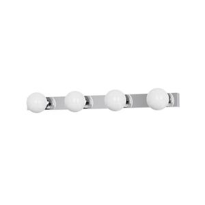 Brilagi - Aplică LED pentru oglindă de baie HOLLYWOOD 4xLED/3W/230V IP44 crom imagine