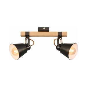 Spot RETRO 2xE27/40W/230V, maro imagine