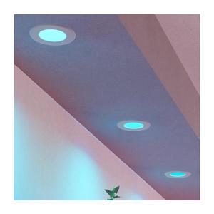 Eglo 901429 - Set 3x LED RGBW, plafonieră încastrată FUEVA-Z, LED/2, 8W/230V, 8, 8cm, IP44, alb imagine