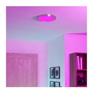 Eglo 901382 - Plafonieră LED RGBW pentru baie, dimabilă FUEVA-Z, LED 14, 3W/230V, 27, 8 cm, IP44, crom imagine