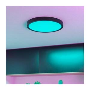 Eglo 901373 - LED RGBW, plafonieră reglabilă cu sticlă fumurie FUEVA-Z LED/14, 3W/230V 27, 8cm IP44 negru imagine