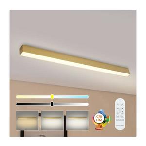 Brilagi - Lampă de tavan LED dimabilă SLEEKLINE LED/40W/230V Wi-Fi Tuya aurie + telecomandă imagine