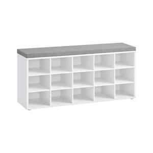 Pantofar VOREN alb/gri imagine