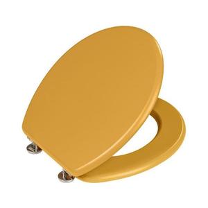 WENKO 25792100 - Capac WC PRIMA 37x41 cm galben/argintiu imagine