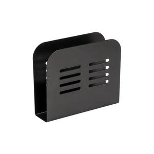 WENKO 55025100 - Suport pentru șervețele BLACK OUTDOOR KITCHEN 15x12, 5 cm negru imagine