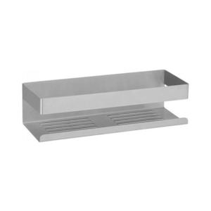 WENKO 25425100 - Poliță TURBO-LOC GENOVA MAT, 30 x 10, 5 cm, argintie imagine