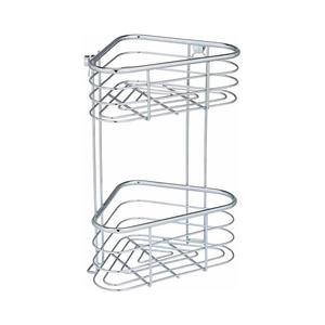 WENKO 25569100 - Etajeră de colț TRESTINA 25x35 cm inox/argintiu imagine