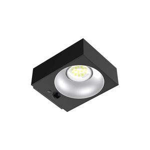 Viking - Aplica de perete solară LED cu senzor, reglabilă, 2W/3, 7V, IP65, 4000K imagine