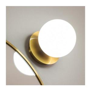 Brilagi BALL - Aplica LED pentru baie, 6W, 230V, 3000/4000/6500K, IP44, finisaj auriu imagine