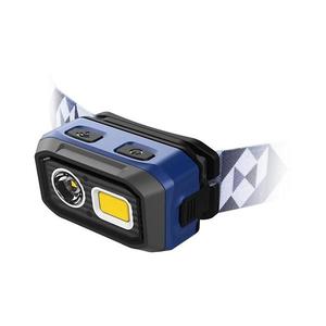 Viking - Lanternă frontală LED reîncărcabilă cu senzor, reglare a intensității, LED/5V IPX4 400 lm 3xAAA/1000 mAh imagine