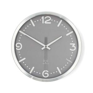 CLWA7226SS - Ceas de perete Ø 30, 5 cm, 1 x AA, crom mat/gri imagine