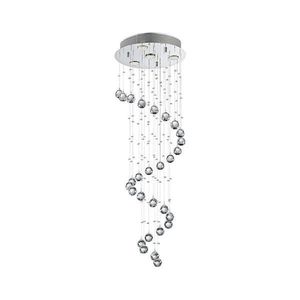 LUXERA 62410 - Lustra aplicata de cristal COIL 4xGU10/50W/230V imagine