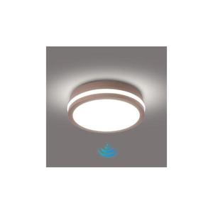 Brilagi - Corp de iluminat exterior cu senzor BENE LED/18W/230V, Ø 21, 5 cm, maro, IP54 imagine