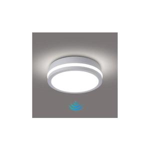 Brilagi - Lampă LED de exterior cu senzor BENE LED/18W/230V, Ø 21, 5 cm, albă, IP54 imagine
