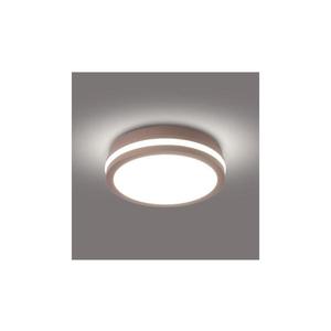 Brilagi - Plafonieră LED de exterior BENE, 18 W, 230 V, Ø 21, 5 cm, maro, IP54 imagine