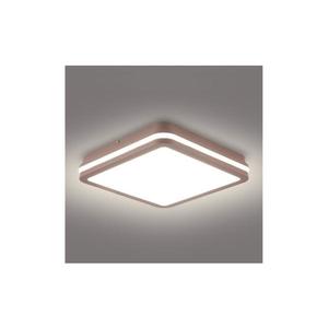 Brilagi - LED Plafonieră de exterior BENE LED/24W/230V 26x26 cm maro IP54 imagine