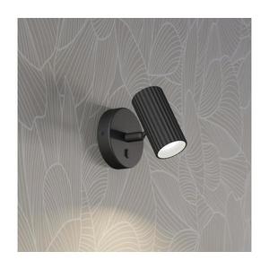 Eglo 902031 - Aplica de perete tip spot PORTILLO 1x GU10/5W/230V, negru imagine