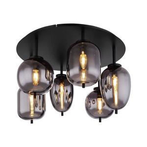 Lustră aplicată BLACKY 6xE14/40W/230V neagră Globo 15345-6D imagine