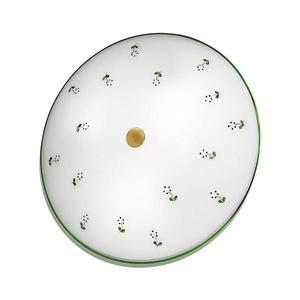 Plafonieră Kolarz 731.U13.4.21 NONNA 3xE27/60W/230V d. 42 cm verde/alamă imagine