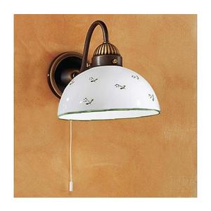 Lampă de perete Kolarz 731.61.20 NONNA 1xE27/75W/230V verde imagine