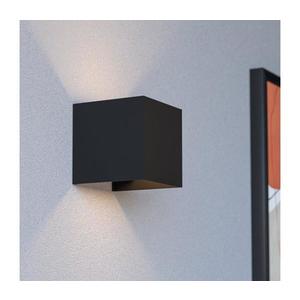 Eglo RINCINE 74115-LED lampă de exterior pentru perete/tavan cu senzor LED/2, 2W/5V IP44 negru imagine