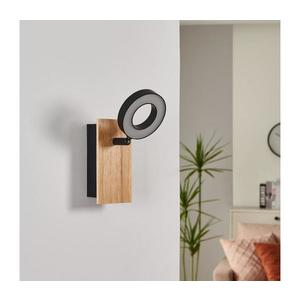 Eglo RIELVES 901202 - Aplica spot LED de perete, 4, 2 W, 230 V, negru/maro imagine