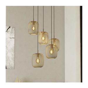 Eglo 901125 - Lustră pe cablu ROMAZZINA 5xE27/40W/230V bej imagine