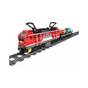 iM.Master - Set de construcție tren cu șine, 617 piese, 2xAA/400 mAh + telecomandă imagine