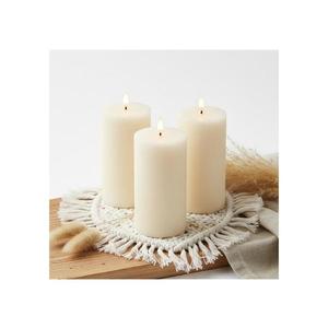 Set 3x lumânări LED BRILLO LED/3xAAA 15 cm crem + telecomandă imagine