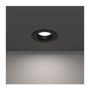Eglo 902273 - Plafonieră LED pentru baie SALABATE, 4, 9 W, 230 V, Ø 8, 8 cm, IP65, negru imagine