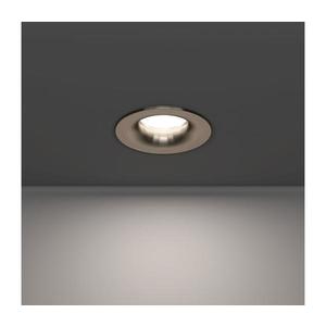 Eglo 902275 - Plafonieră LED pentru baie SALABATE, 4, 9 W, 230 V, Ø 8, 8 cm, IP65, crom imagine