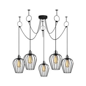 Lustră pe cablu TEL 5xE27/40W/230V imagine