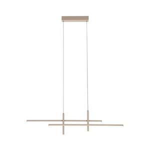 Eglo 901887 - Lustră LED suspendată pe cablu TREPILIANO LED/20W/230V bej imagine