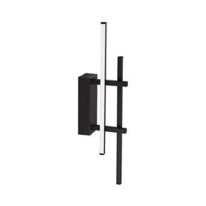 Eglo 902139 - Aplică de perete LED TREPILIANO LED/12W/230V negru imagine