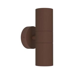 Eglo 902041 - Aplică de perete pentru exterior TOMELLOSO 2xGU10/28W/230V IP44 maro imagine