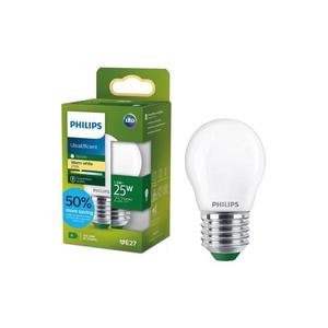 Bec LED Philips ULTRAEFFICIENT P45 E27/1, 2W/230V 2700K imagine