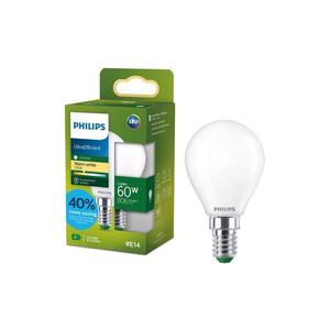 Bec LED Philips ULTRAEFFICIENT P45 E14, 3, 8 W, 230 V, 2700 K imagine
