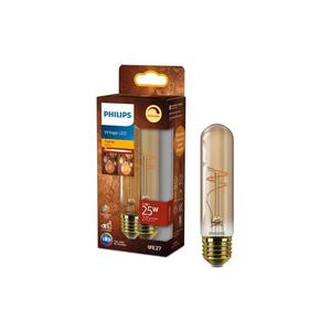 Bec LED dimabil Philips Vintage T30 E27/3, 1W/230V 1800K imagine