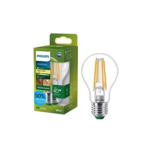 Bec LED reglabil ULTRAEFFICIENT VINTAGE Philips A60 E27/2, 3W/230V 2700K imagine