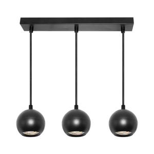 Osram - Lampă suspendată pe cablu SPOT SPHERAL 3xGU10/6W/230V neagră imagine