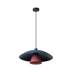 Osram - Pendul cu cablu DECOR FLYING MUSHROOM, 1xE27/25W/230V, Ø 50 cm, albastru imagine