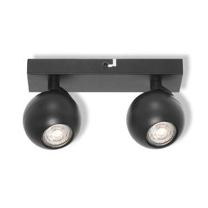 Osram - Lampă spot SPHERAL 2xGU10/6W/230V negru imagine