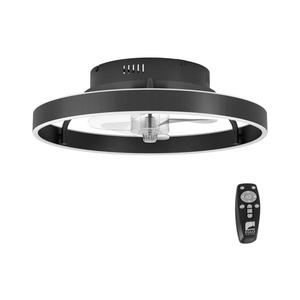 lator LED dimabil de tavan Eglo 35098 MARINELLA LED/35, 6W/230V negru + telecomandă imagine