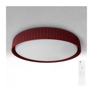 Brilagi-LED LUCIA Corp de iluminat de tavan dimabil, LED/60W/230V, Ø59 cm, roșu+telecomandă imagine