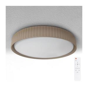 Brilagi - Lampă de tavan LED dimabilă LUCIA LED/48W/230V diam. 41 cm maro+telecomandă imagine