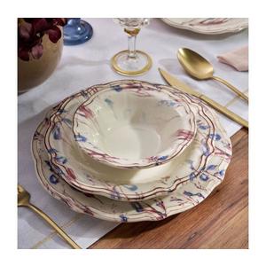 Set de masă 24 piese multicolor/porțelan imagine