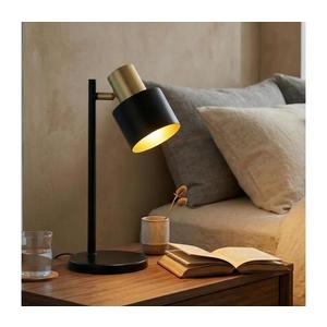 Lampă de masă Eglo 79375 FIUMARA 1xE27/60W/230V negru/auriu imagine