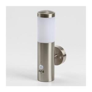 Aplică LED de exterior cu senzor, 1xGU10/5W/230V, crom mat imagine