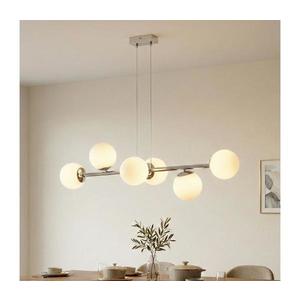 Brilagi - Lustră suspendată pe cablu MALONY, 6 x E14, max. 20W, 230V, crom lucios imagine